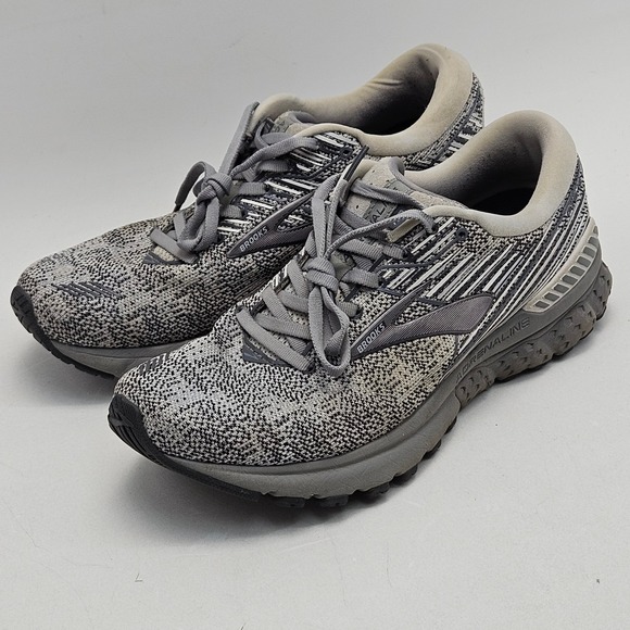 Brooks Other - Brooks Adrenaline GTS 19 Mens Running Shoes Grey Black 1102941D126 Size 8.5